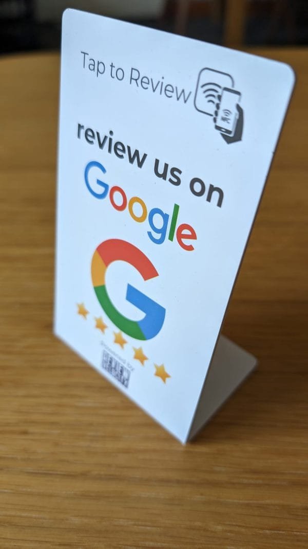 tap to review stand - Review Velocity