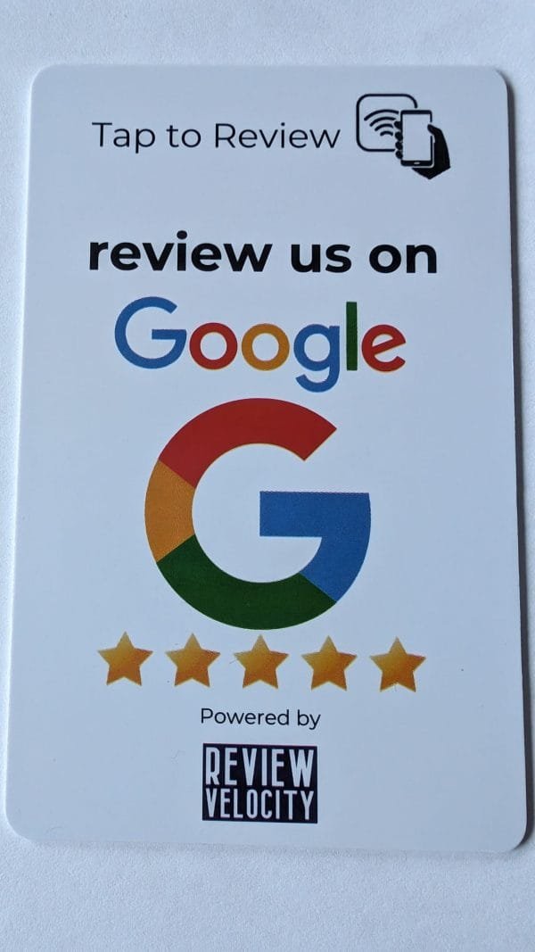 tap to review card - Review Velocity